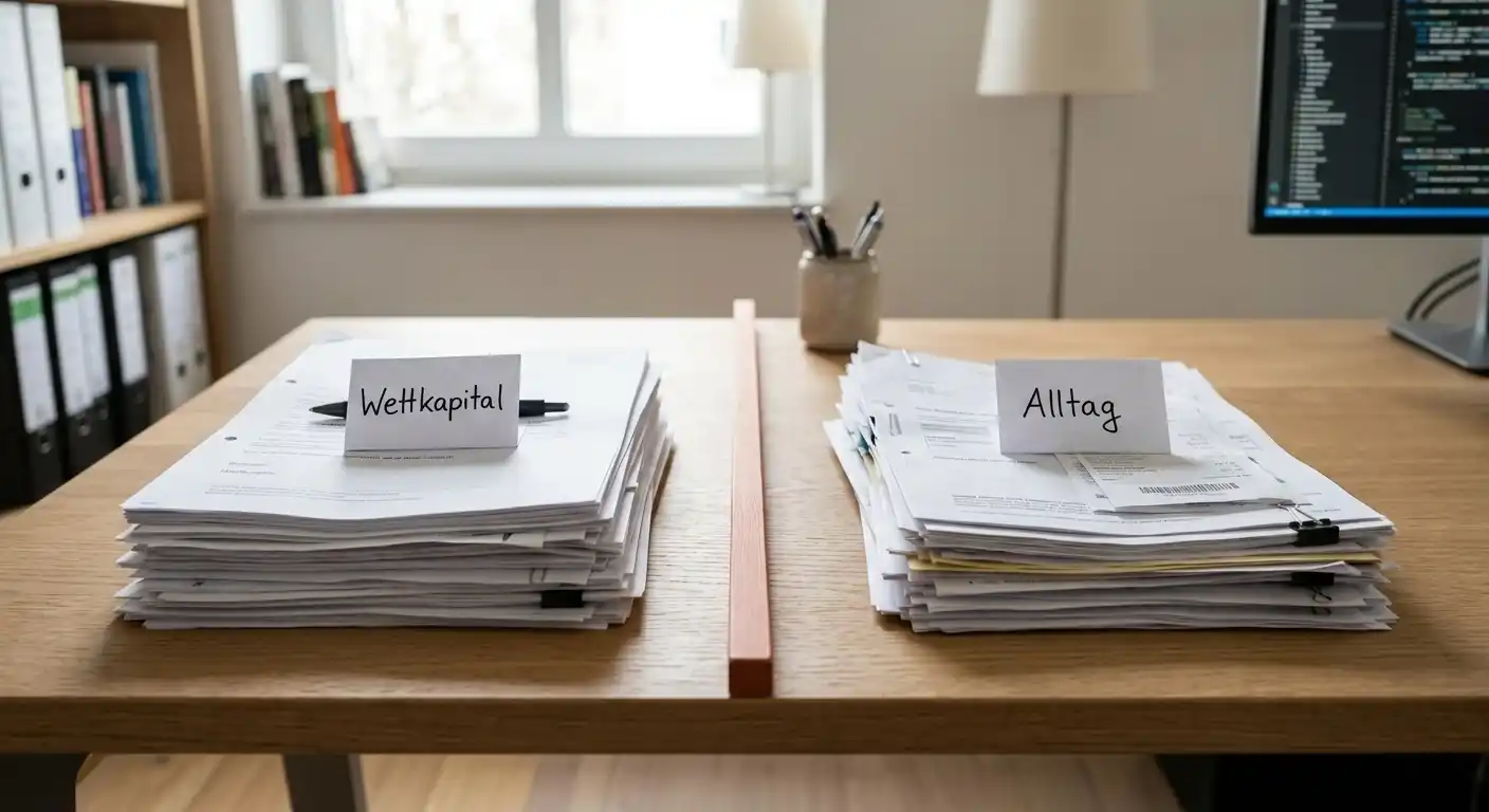 Getrennt zurückgelegtes Wettkapital als Grundregel des Bankroll-Managements
