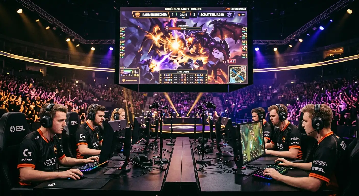 Teamfight um Baron Nashor als entscheidendes Spätspiel-Objektiv