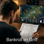 Durchdachtes Bankroll-Management bei Esport-Wetten mit geplanten Einsätzen und klaren Risikogrenzen