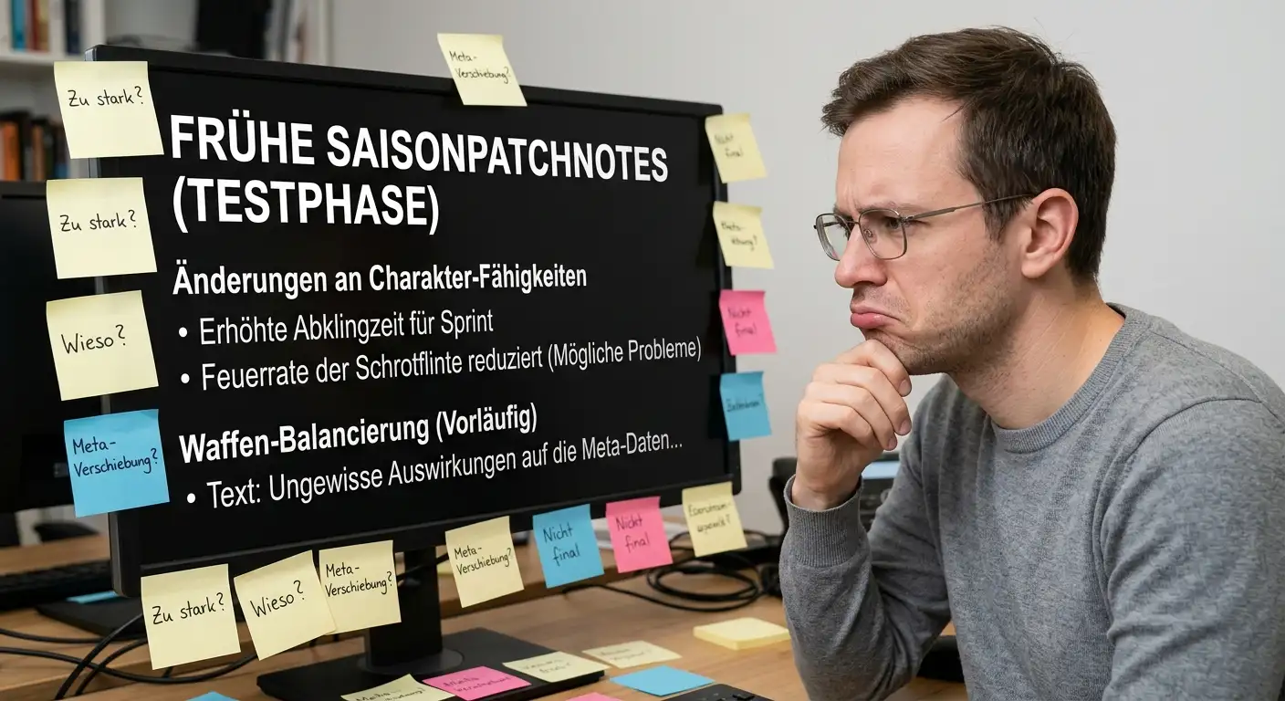 Unsichere frühe Patch-Meta zu Saisonbeginn als zweischneidige Wettlage