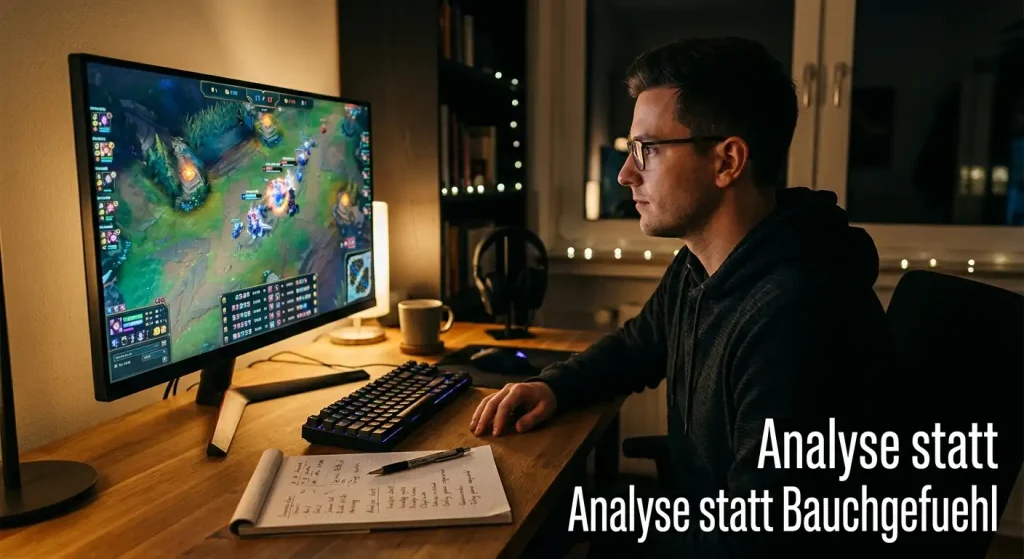 Strategischer Ansatz für League-of-Legends-Wetten mit Datenanalyse, Meta-Bewertung und Bankroll-Management